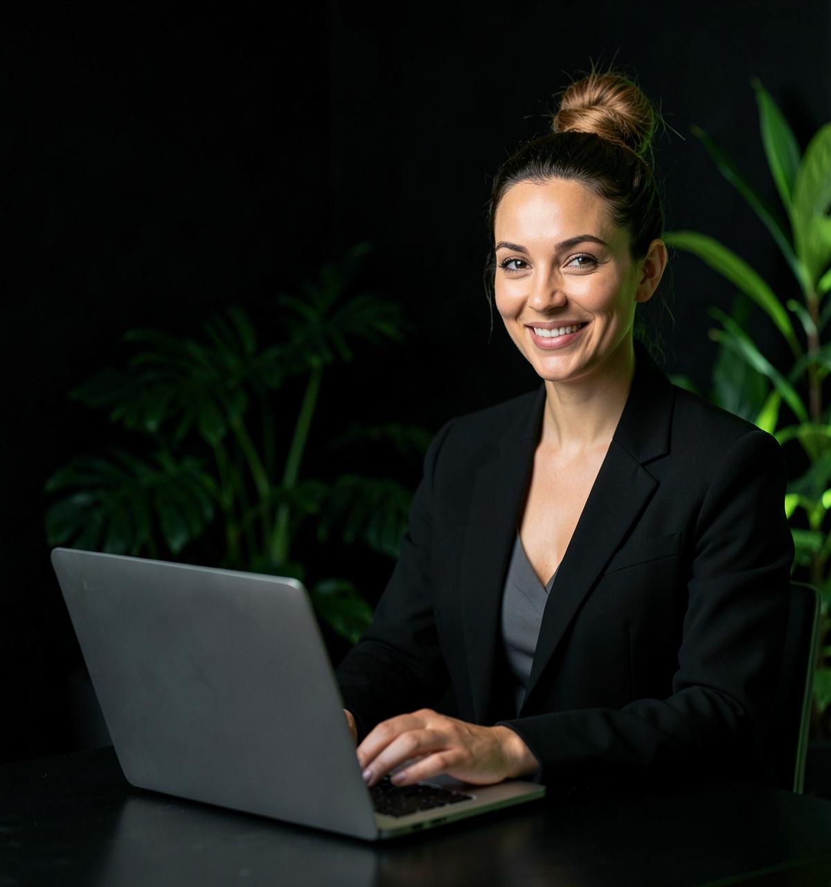 Lisa bei der Content-Planung